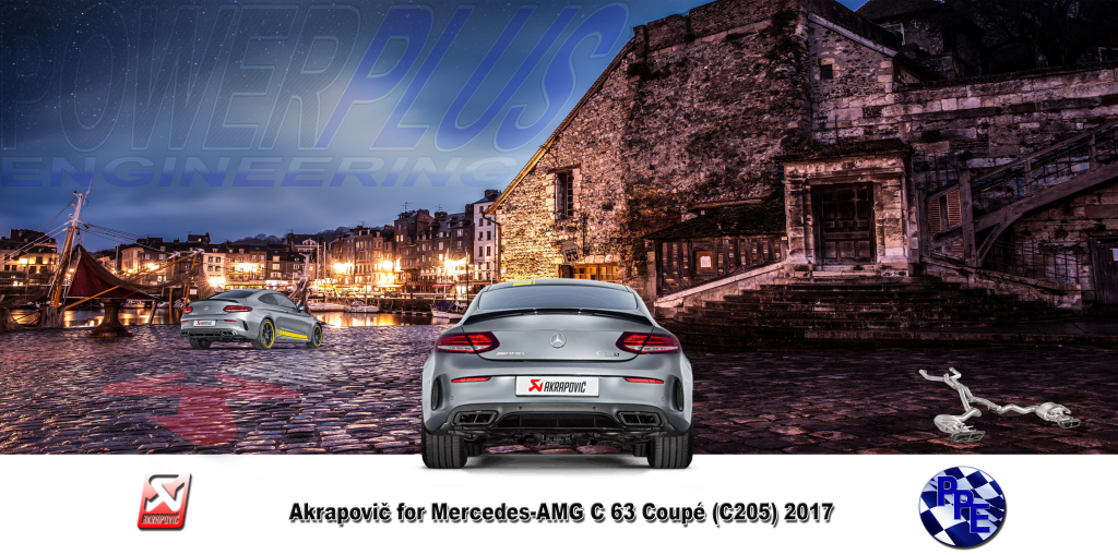Pub Akra Akrapovič for Mercedes-AMG C 63 Coupé (C205) 20172